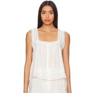 THE GREAT. Eyelet Tank